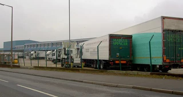 Wholesale distribution — Marks and Spencer food distribution warehouse - geograph.org.uk - 583544