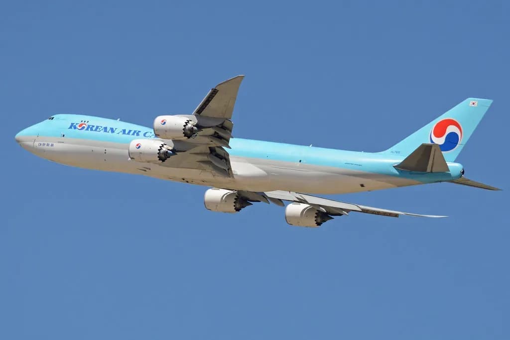 air cargo - Boeing 747-8HTF ‘HL7610’ Korean Air Cargo