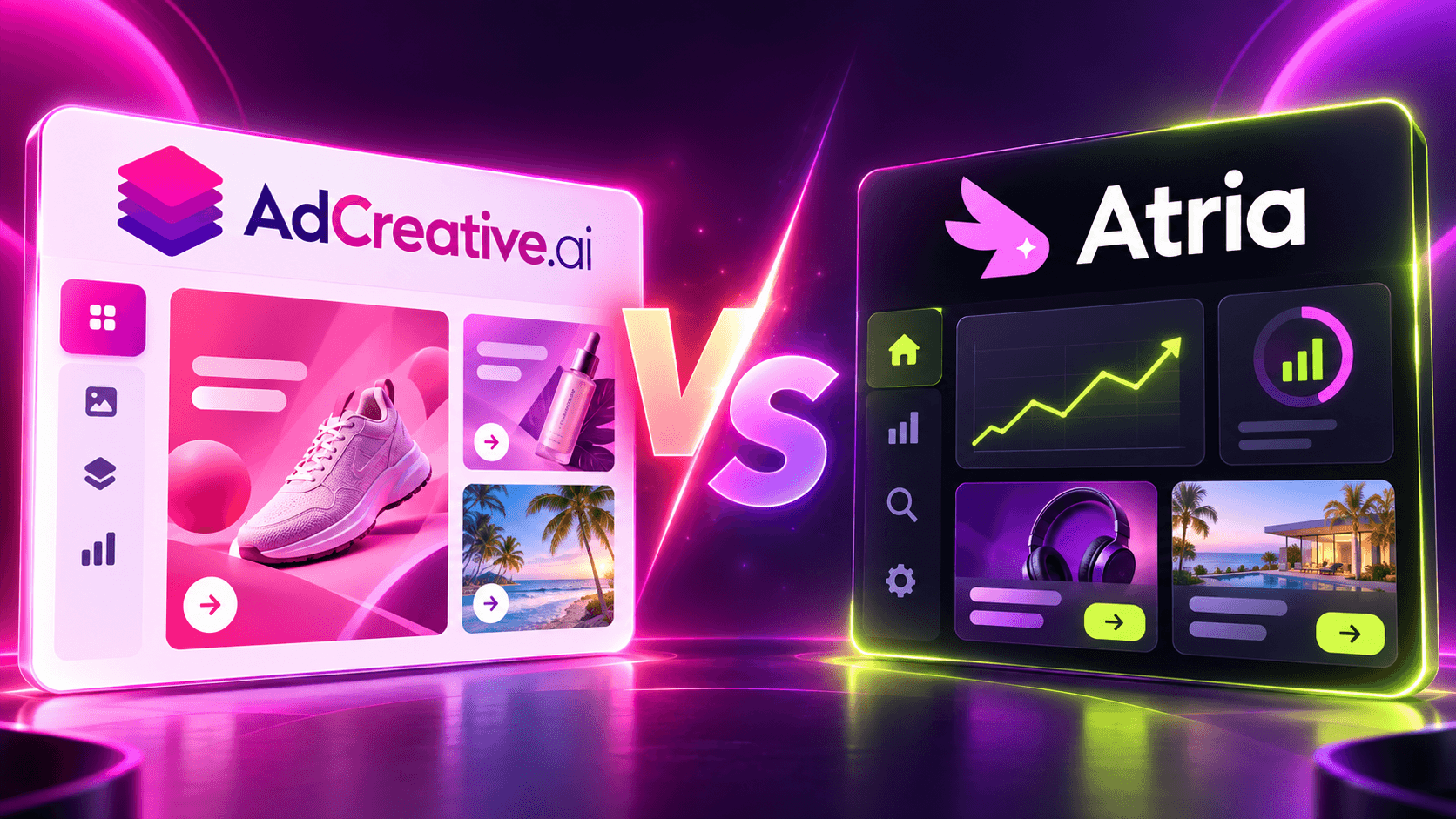AdCreative.ai or Atria? The Better Choice Depends on What Slows Your Ads Down