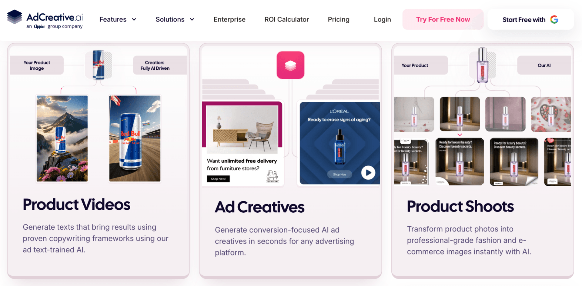 AdCreative.ai vs Atria features and business use cases in 2026