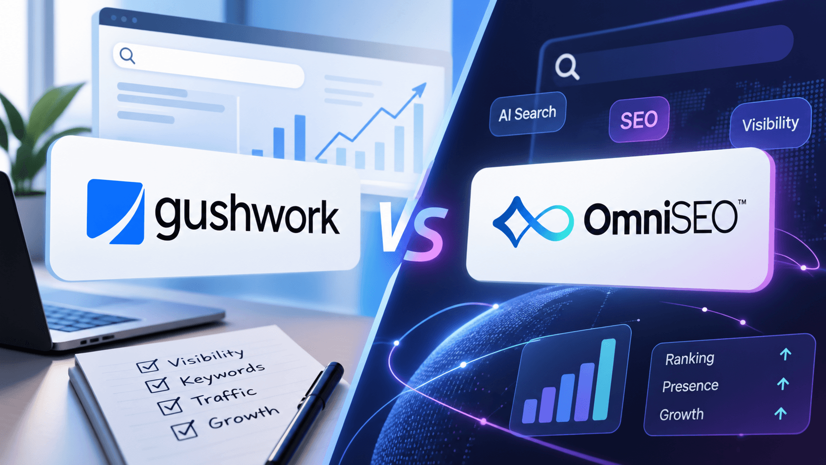 Gushwork or OmniSEO? One Measures AI Visibility While the Other Tries to Build It