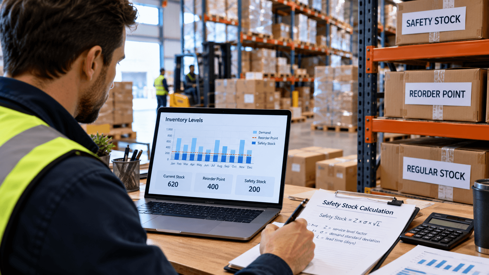 What Is Safety Stock? Formula, Calculations, and Real Examples